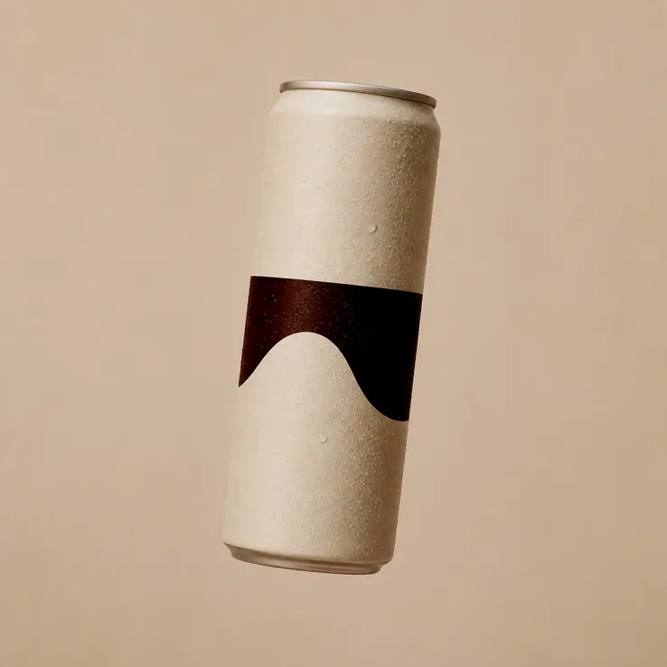 Vanilla Bean cold brew can.