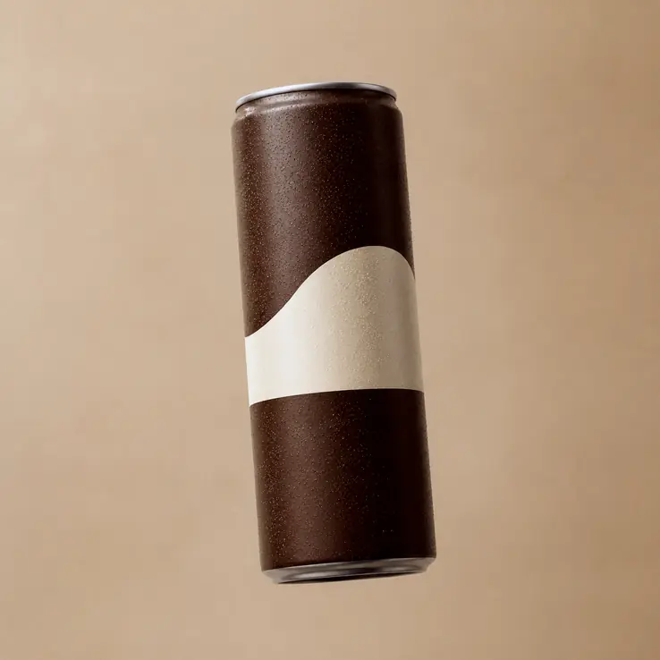 Caramel Drizzle cold brew can.