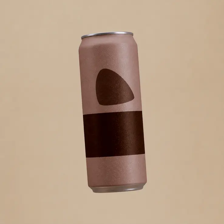 Mocha Swirl cold brew can.