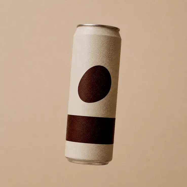 Coconut cold brew can.