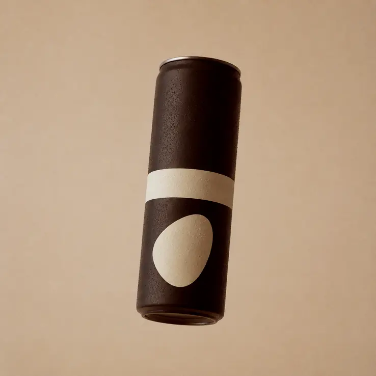 Marshmallow cold brew can.