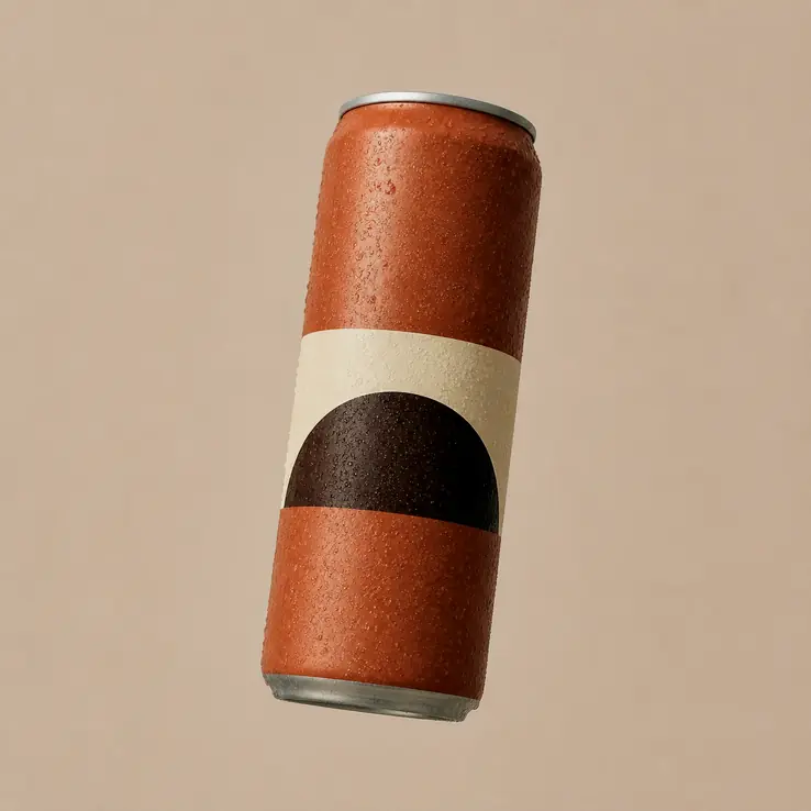 Maple Oat cold brew can.