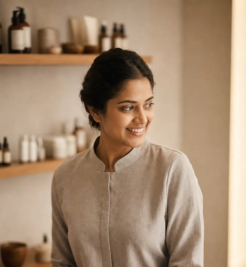 Priya Raman, deep tissue therapist