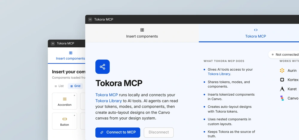 An AI coding agent reading the Tokora Library through the MCP connector.